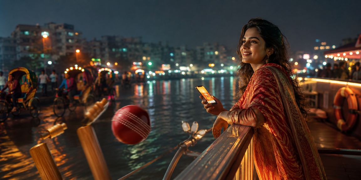 ঢাকায় ক্রিকেট বেটিং রিকশা দৃশ্য